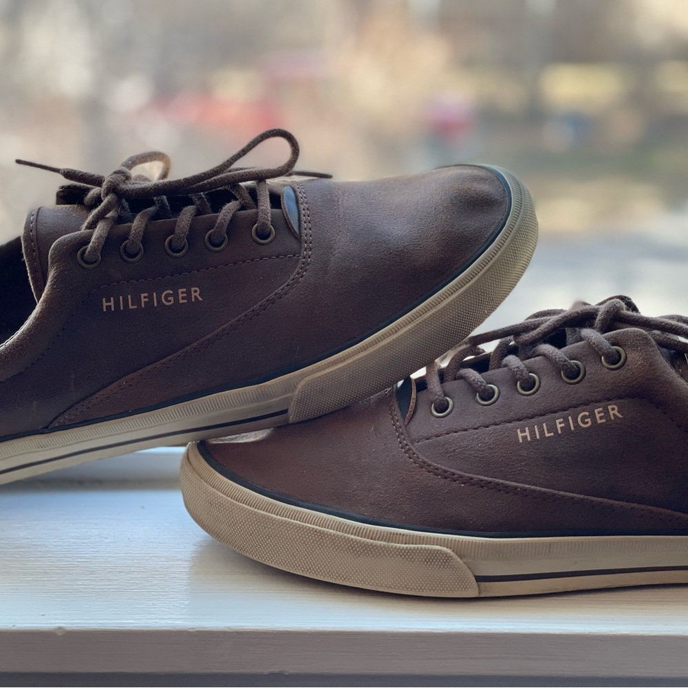 Tommy Hilfiger Brown Boat Shoes